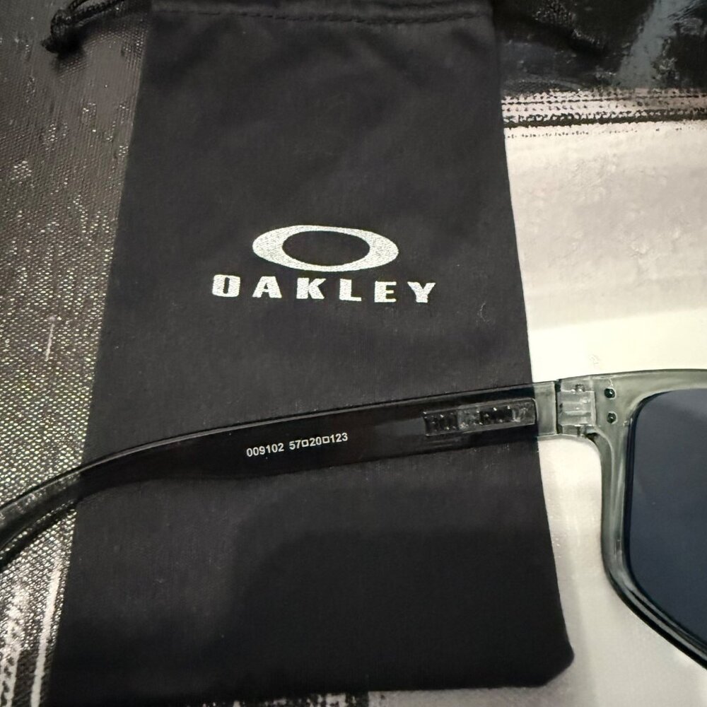 OO9102 Oakley Holbrook Smoke Gray Sunglasses - Picture 6 of 8